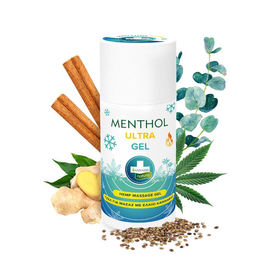 Annabis Menthol ULTRA Gel de masaje efecto frío-calor 90ml