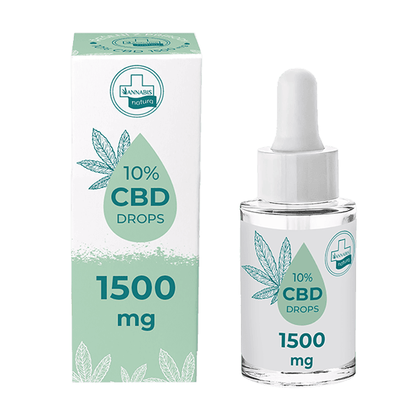 CBD Drops 10% (1500 mg CBD - 15 ml)