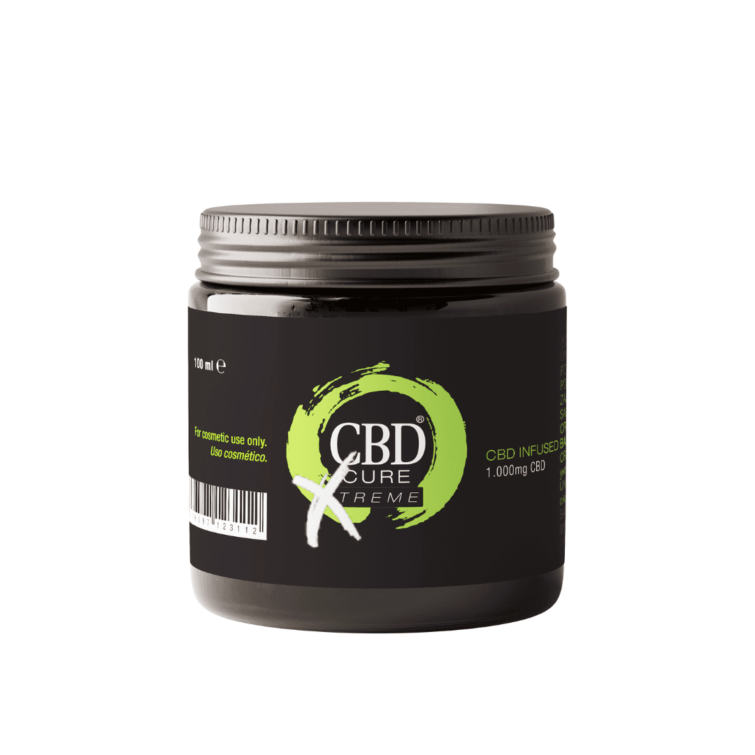 CBD Cure® Xtreme Balm – Crema CBD para Alivio Muscular y Articular 1% de CBD – 100ml
